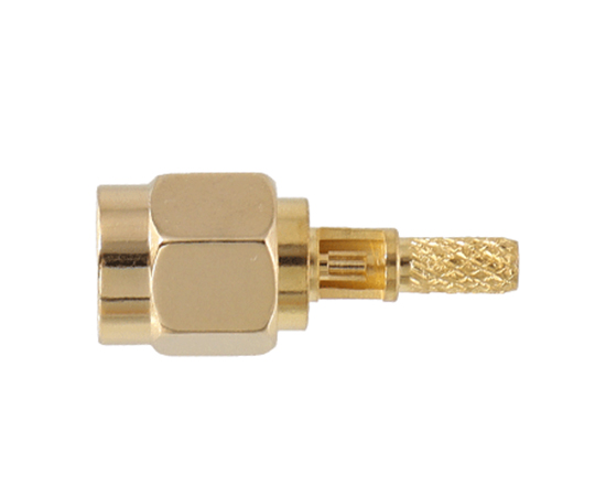 SMA(公)直式插头，适用线缆：RG316 RG174 LMR100，频率：DC~6GHz}