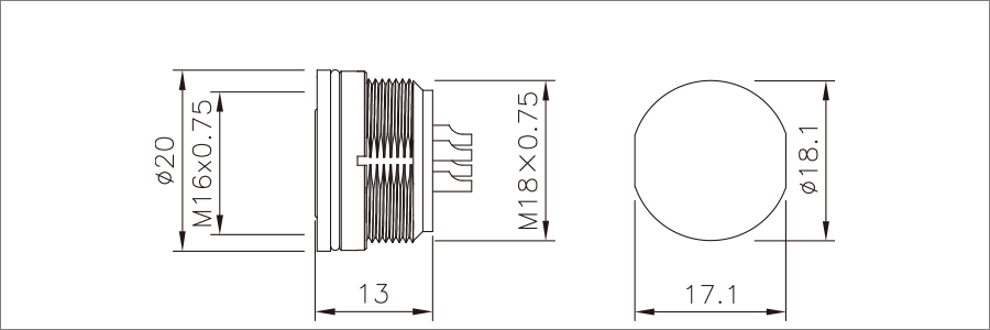 M16板前安装孔型插座-焊接式-900x300-1.png