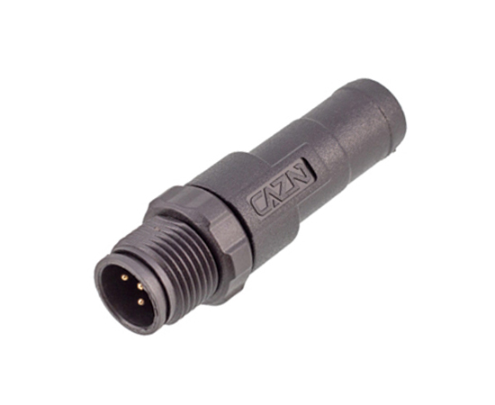 M12终端电阻针型插头 120Ω 塑胶版